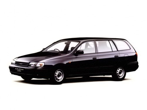 Характеристики автомобиля Toyota Caldina 1.5 UX (11.1992 - 12.1995): фото, вместимость, скорость, двигатель, топливо, масса, отзывы