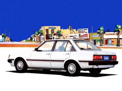 Характеристики автомобиля Toyota Carina 1500 SG (05.1983 - 05.1988): фото, вместимость, скорость, двигатель, топливо, масса, отзывы