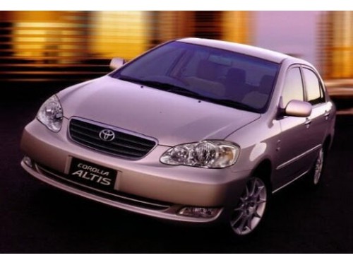 Характеристики автомобиля Toyota Corolla Altis 2.0 MT (05.2004 - 07.2008): фото, вместимость, скорость, двигатель, топливо, масса, отзывы
