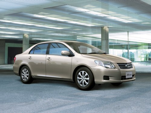Характеристики автомобиля Toyota Corolla Axio 1.5 X special edition (04.2008 - 09.2008): фото, вместимость, скорость, двигатель, топливо, масса, отзывы