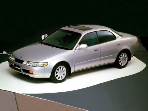 Характеристики автомобиля Toyota Corolla Ceres 1.5 F (05.1992 - 04.1993): фото, вместимость, скорость, двигатель, топливо, масса, отзывы