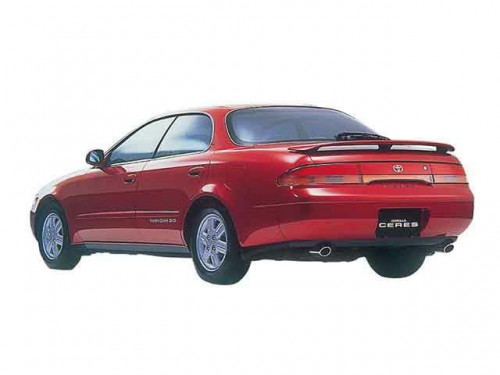 Характеристики автомобиля Toyota Corolla Ceres 1.6 G (05.1993 - 04.1994): фото, вместимость, скорость, двигатель, топливо, масса, отзывы