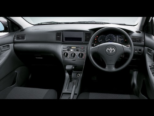Характеристики автомобиля Toyota Corolla Fielder 1.5 X (09.2002 - 03.2004): фото, вместимость, скорость, двигатель, топливо, масса, отзывы