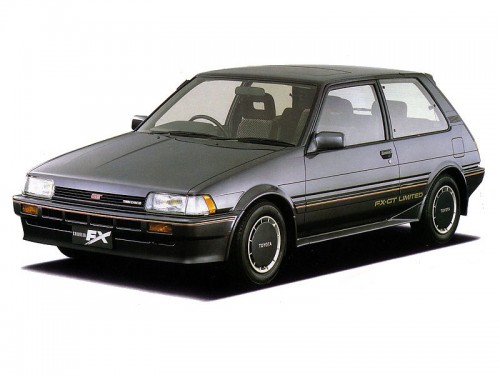 Характеристики автомобиля Toyota Corolla FX 1.5 FX-L (10.1984 - 04.1985): фото, вместимость, скорость, двигатель, топливо, масса, отзывы