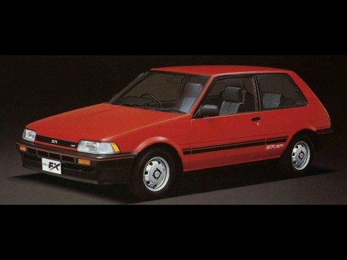 Характеристики автомобиля Toyota Corolla FX 1.3 FX-L (05.1985 - 04.1987): фото, вместимость, скорость, двигатель, топливо, масса, отзывы