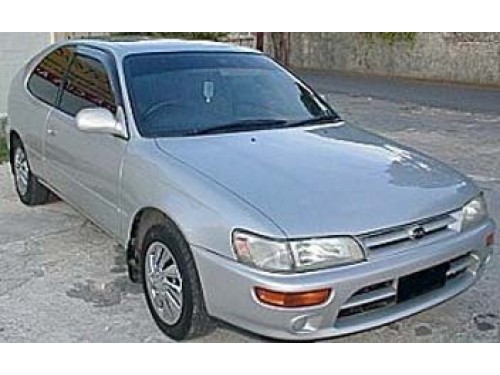 Характеристики автомобиля Toyota Corolla FX 1.6 SJ (05.1992 - 04.1994): фото, вместимость, скорость, двигатель, топливо, масса, отзывы