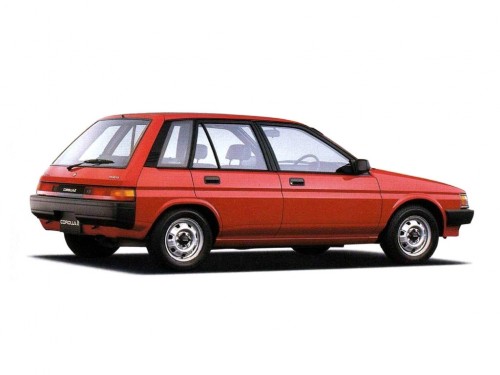 Характеристики автомобиля Toyota Corolla II 1.5TD ZX (09.1986 - 04.1988): фото, вместимость, скорость, двигатель, топливо, масса, отзывы