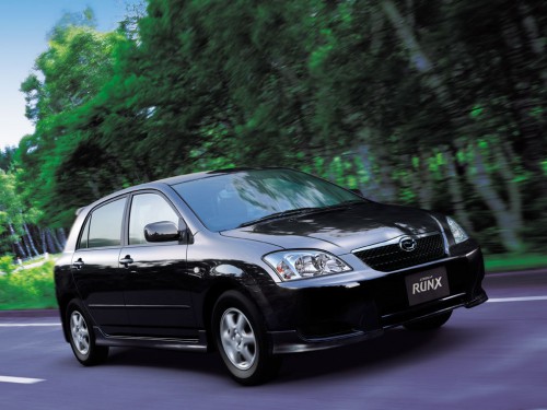 Характеристики автомобиля Toyota Corolla Runx 1.5 X (09.2002 - 03.2004): фото, вместимость, скорость, двигатель, топливо, масса, отзывы