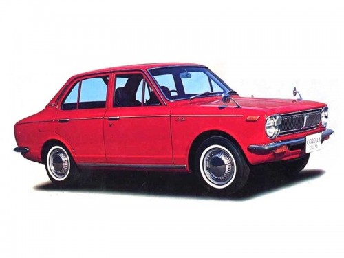 Характеристики автомобиля Toyota Corolla 1.1 Deluxe (02.1969 - 08.1969): фото, вместимость, скорость, двигатель, топливо, масса, отзывы