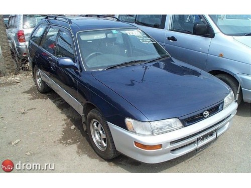 Характеристики автомобиля Toyota Corolla 1.5 touring wagon G touring (05.1995 - 04.1996): фото, вместимость, скорость, двигатель, топливо, масса, отзывы