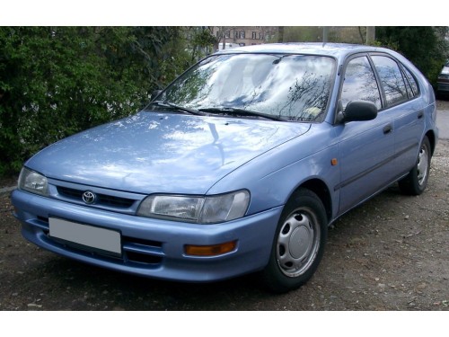 Характеристики автомобиля Toyota Corolla 2.0D MT (05.1995 - 04.1997): фото, вместимость, скорость, двигатель, топливо, масса, отзывы