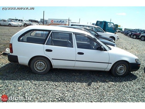Характеристики автомобиля Toyota Corolla 1.3 DX (09.1991 - 12.1993): фото, вместимость, скорость, двигатель, топливо, масса, отзывы