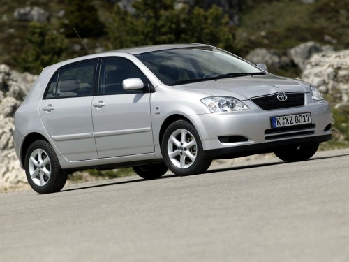 Характеристики автомобиля Toyota Corolla 1.4 MT R1 Linea Terra (08.2003 - 07.2004): фото, вместимость, скорость, двигатель, топливо, масса, отзывы