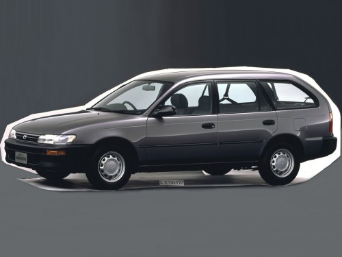 Характеристики автомобиля Toyota Corolla 1.5 touring wagon L (09.1991 - 04.1993): фото, вместимость, скорость, двигатель, топливо, масса, отзывы