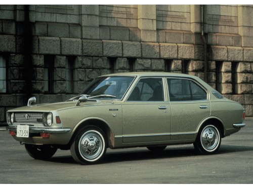 Характеристики автомобиля Toyota Corolla 1.4 SL (09.1970 - 10.1975): фото, вместимость, скорость, двигатель, топливо, масса, отзывы