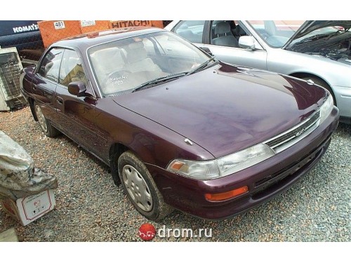 Характеристики автомобиля Toyota Corona Exiv 1.8 FE 4WS (08.1991 - 09.1993): фото, вместимость, скорость, двигатель, топливо, масса, отзывы