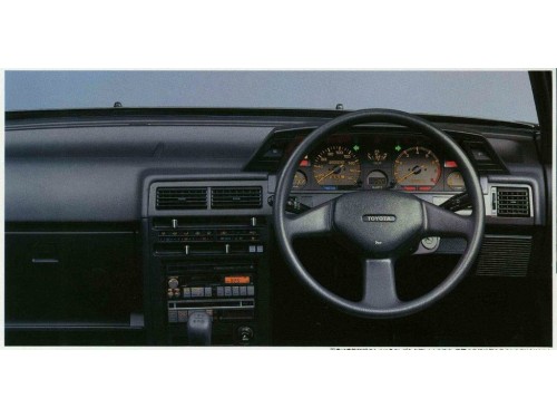 Характеристики автомобиля Toyota Corsa 1.3 GX (05.1986 - 04.1988): фото, вместимость, скорость, двигатель, топливо, масса, отзывы