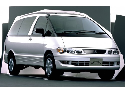 Характеристики автомобиля Toyota Estima Emina 2.2DT Eluceo Joyful Canopy (01.1998 - 12.1999): фото, вместимость, скорость, двигатель, топливо, масса, отзывы