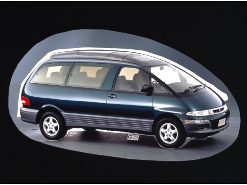 Характеристики автомобиля Toyota Estima Emina 2.2DT X middle roof (01.1992 - 07.1993): фото, вместимость, скорость, двигатель, топливо, масса, отзывы