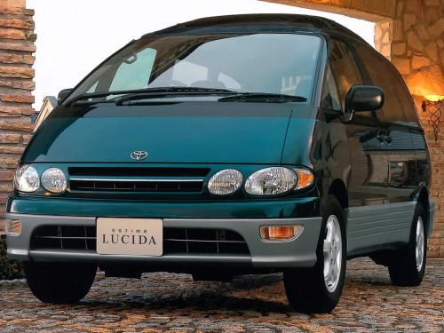 Характеристики автомобиля Toyota Estima Lucida 2.2DT Eluceo Joyful Canopy (01.1998 - 12.1999): фото, вместимость, скорость, двигатель, топливо, масса, отзывы
