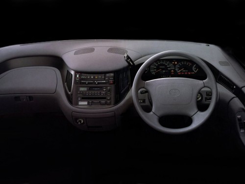Характеристики автомобиля Toyota Estima 2.4 G (08.1996 - 12.1997): фото, вместимость, скорость, двигатель, топливо, масса, отзывы