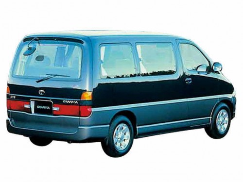 Характеристики автомобиля Toyota Granvia 3.0DT G (08.1995 - 07.1996): фото, вместимость, скорость, двигатель, топливо, масса, отзывы