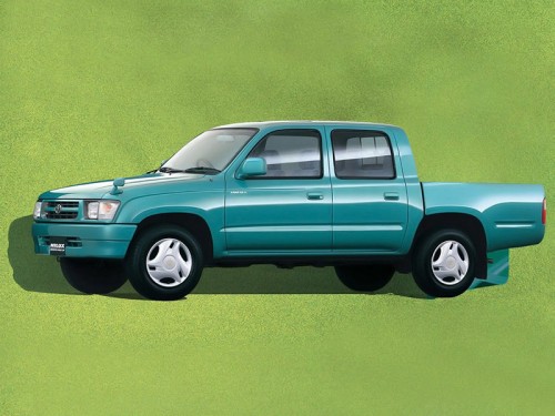 Характеристики автомобиля Toyota Hilux 2.0 double cab (08.1999 - 07.2001): фото, вместимость, скорость, двигатель, топливо, масса, отзывы