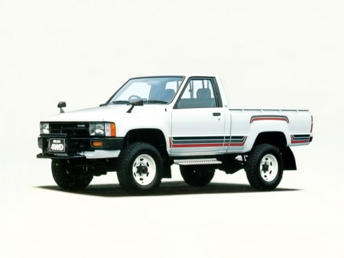 Характеристики автомобиля Toyota Hilux 2.0 SR Short Body (12.1987 - 08.1988): фото, вместимость, скорость, двигатель, топливо, масса, отзывы