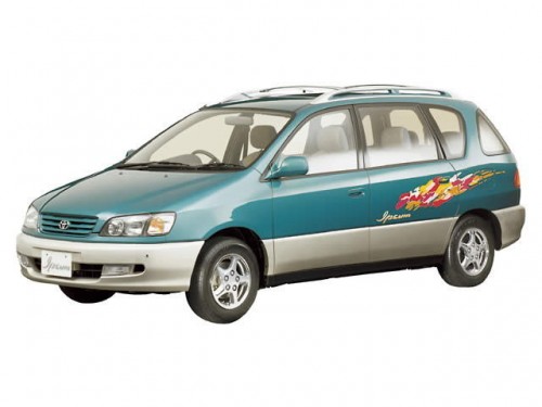 Характеристики автомобиля Toyota Ipsum 2.0 (08.1997 - 03.1998): фото, вместимость, скорость, двигатель, топливо, масса, отзывы