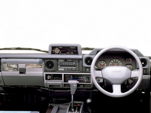 Характеристики автомобиля Toyota Land Cruiser Prado 2.4DT 70 Prado LX5 (04.1990 - 04.1993): фото, вместимость, скорость, двигатель, топливо, масса, отзывы