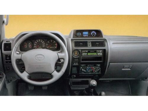Характеристики автомобиля Toyota Land Cruiser Prado 2.7 MT GX 5dr. (06.1999 - 08.2002): фото, вместимость, скорость, двигатель, топливо, масса, отзывы