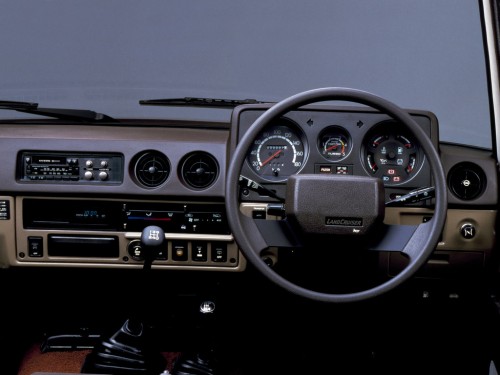 Характеристики автомобиля Toyota Land Cruiser 4.0 GX Diesel 4WD (08.1986 - 07.1987): фото, вместимость, скорость, двигатель, топливо, масса, отзывы