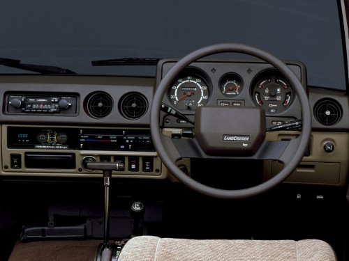 Характеристики автомобиля Toyota Land Cruiser 4.0 STD 4WD (11.1984 - 09.1985): фото, вместимость, скорость, двигатель, топливо, масса, отзывы
