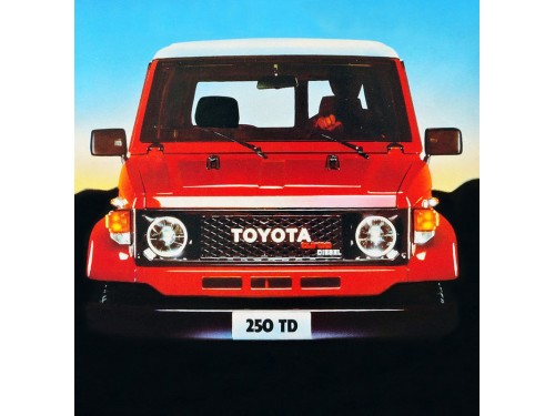 Характеристики автомобиля Toyota Land Cruiser 2.4 MT5 LX Hard Top 3dr. (01.1986 - 01.1995): фото, вместимость, скорость, двигатель, топливо, масса, отзывы
