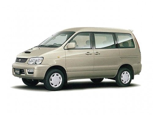 Характеристики автомобиля Toyota Lite Ace Noah 2.0 Field Tourer twin moon roof (12.1998 - 10.2001): фото, вместимость, скорость, двигатель, топливо, масса, отзывы
