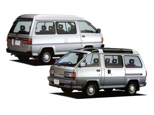 Характеристики автомобиля Toyota Lite Ace 1.5 DX Standard Roof (09.1985 - 07.1988): фото, вместимость, скорость, двигатель, топливо, масса, отзывы