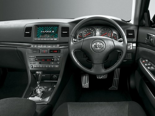 Характеристики автомобиля Toyota Mark II Wagon Blit 2.0 iR Four 35th anniversary 4WD (12.2003 - 11.2004): фото, вместимость, скорость, двигатель, топливо, масса, отзывы