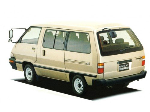 Характеристики автомобиля Toyota Master Ace Surf 2.0DT SW high roof (08.1988 - 12.1991): фото, вместимость, скорость, двигатель, топливо, масса, отзывы
