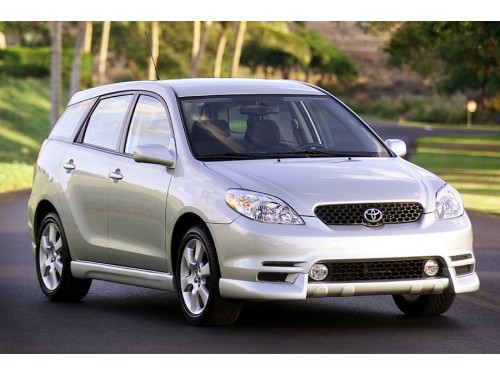 Характеристики автомобиля Toyota Matrix 1.8 AT XR (01.2002 - 04.2004): фото, вместимость, скорость, двигатель, топливо, масса, отзывы