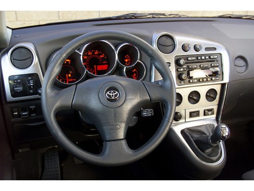Характеристики автомобиля Toyota Matrix 1.8 MT XR (01.2002 - 04.2004): фото, вместимость, скорость, двигатель, топливо, масса, отзывы