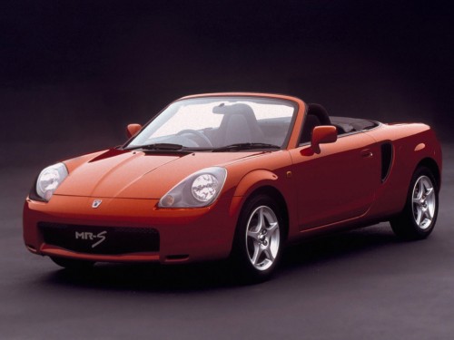 Характеристики автомобиля Toyota MR-S 1.8 (10.1999 - 07.2000): фото, вместимость, скорость, двигатель, топливо, масса, отзывы