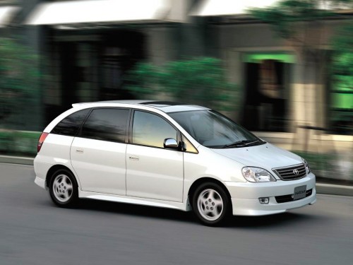 Характеристики автомобиля Toyota Nadia 2.0 S (04.2001 - 08.2003): фото, вместимость, скорость, двигатель, топливо, масса, отзывы