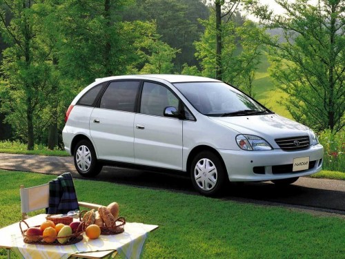 Характеристики автомобиля Toyota Nadia 2.0 type SU SS selection (06.1999 - 03.2001): фото, вместимость, скорость, двигатель, топливо, масса, отзывы