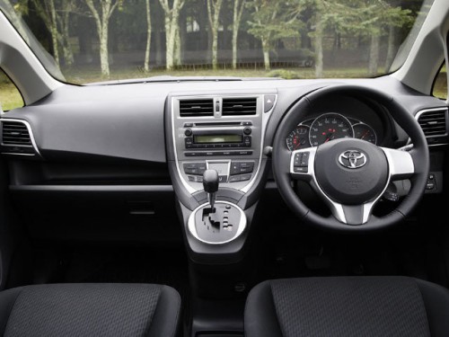 Характеристики автомобиля Toyota Ractis 1.3 G (11.2010 - 09.2011): фото, вместимость, скорость, двигатель, топливо, масса, отзывы