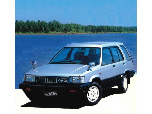 Характеристики автомобиля Toyota Sprinter Carib AV-I (08.1982 - 01.1988): фото, вместимость, скорость, двигатель, топливо, масса, отзывы