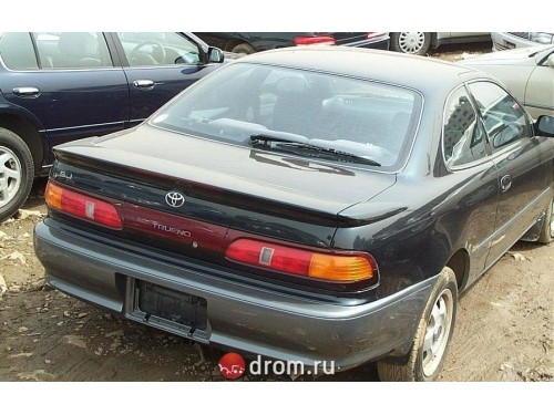Характеристики автомобиля Toyota Sprinter Trueno 1.5 S (05.1993 - 04.1995): фото, вместимость, скорость, двигатель, топливо, масса, отзывы
