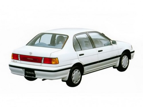 Характеристики автомобиля Toyota Tercel 1.3 Avenue (09.1990 - 07.1992): фото, вместимость, скорость, двигатель, топливо, масса, отзывы