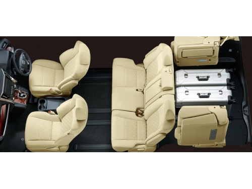 Характеристики автомобиля Toyota Vellfire 2.5 X side seat lift-up 4WD (01.2015 - 12.2017): фото, вместимость, скорость, двигатель, топливо, масса, отзывы