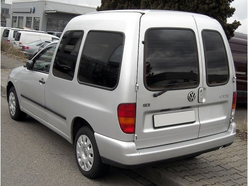 Характеристики автомобиля Volkswagen Caddy 1.4 MT (11.1995 - 06.2003): фото, вместимость, скорость, двигатель, топливо, масса, отзывы