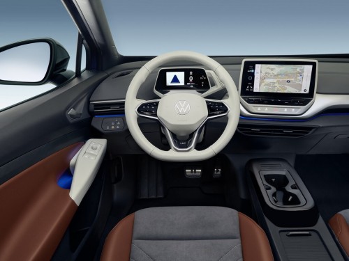 Характеристики автомобиля Volkswagen ID.4 77 kWh Pro Performance Business (01.2021 - н.в.): фото, вместимость, скорость, двигатель, топливо, масса, отзывы